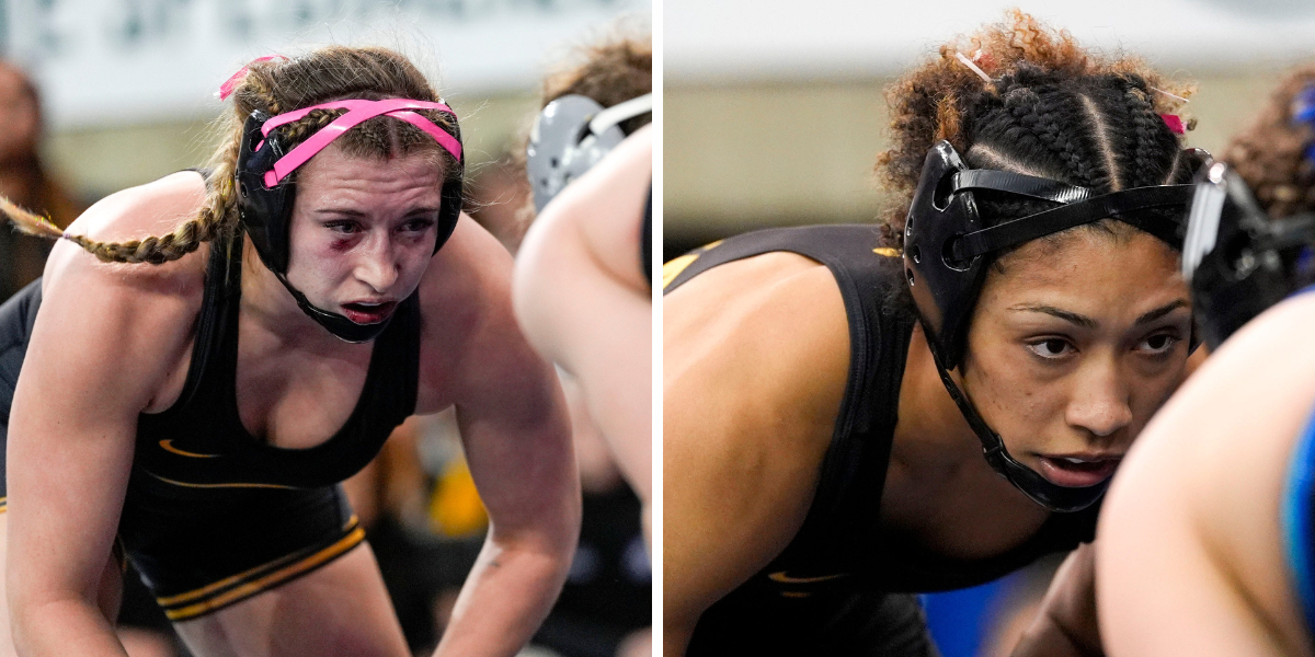 L: kylie Welker, R: Kennedy Blades (Source: Imagn)