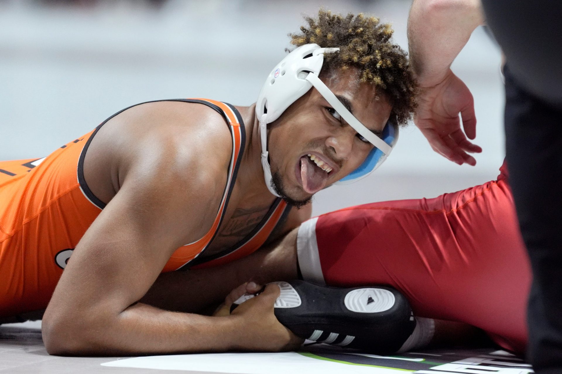Oklahoma wrestler, LaDarion Lockett - Source: Imagn images