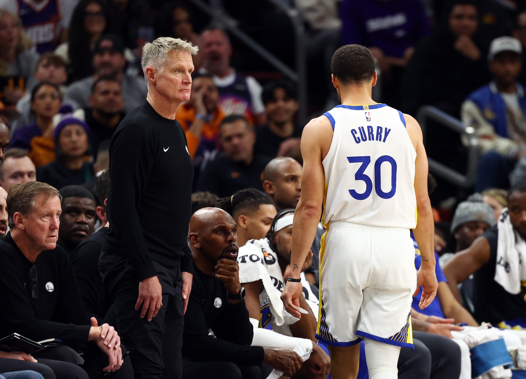 Golden State Warriors vs. Phoenix Suns - 2025-26 NBA regular season - Source: Imagn Images