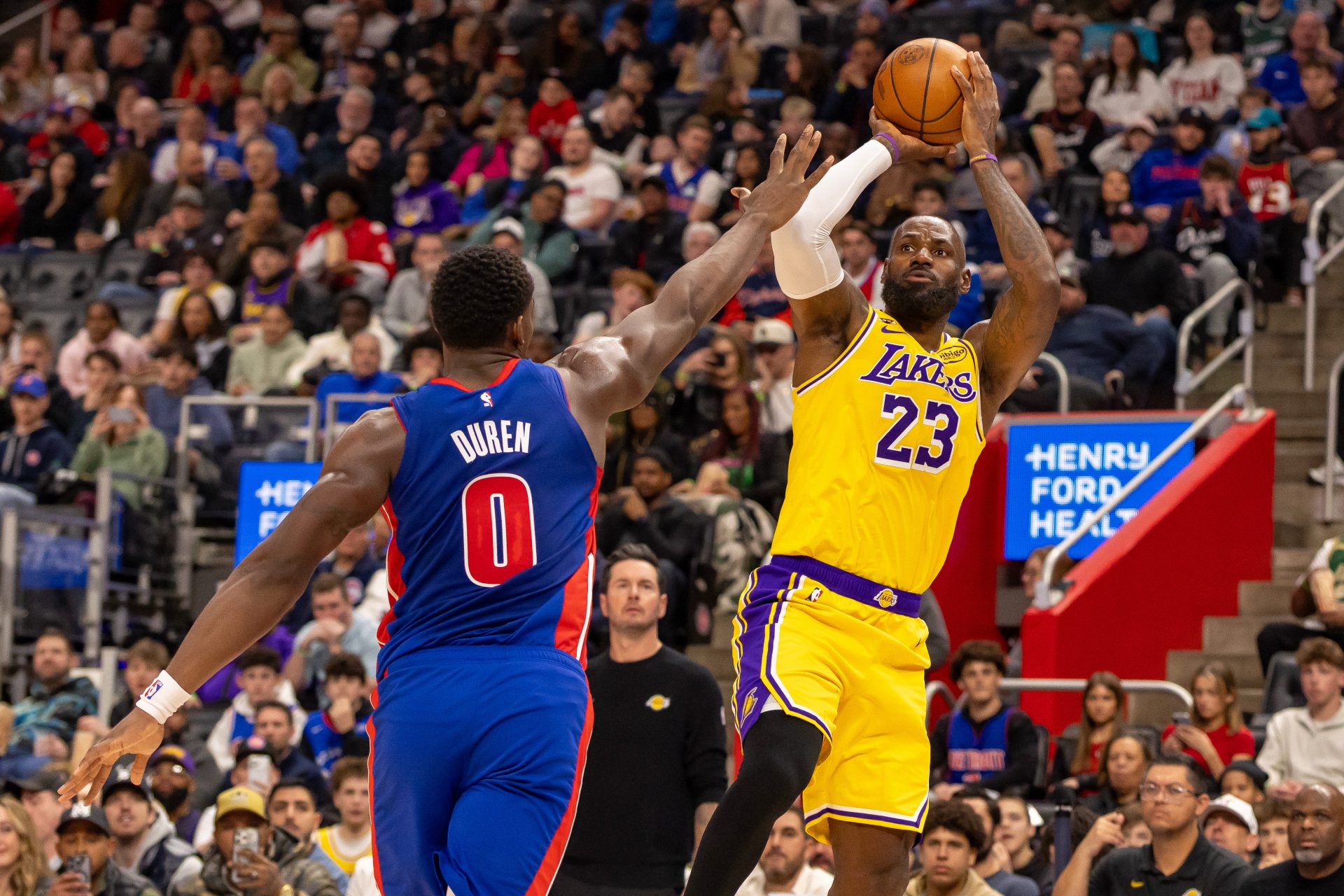 LA Lakers vs. Detroit Pistons - 2025-26 NBA regular season - Source: Imagn Images