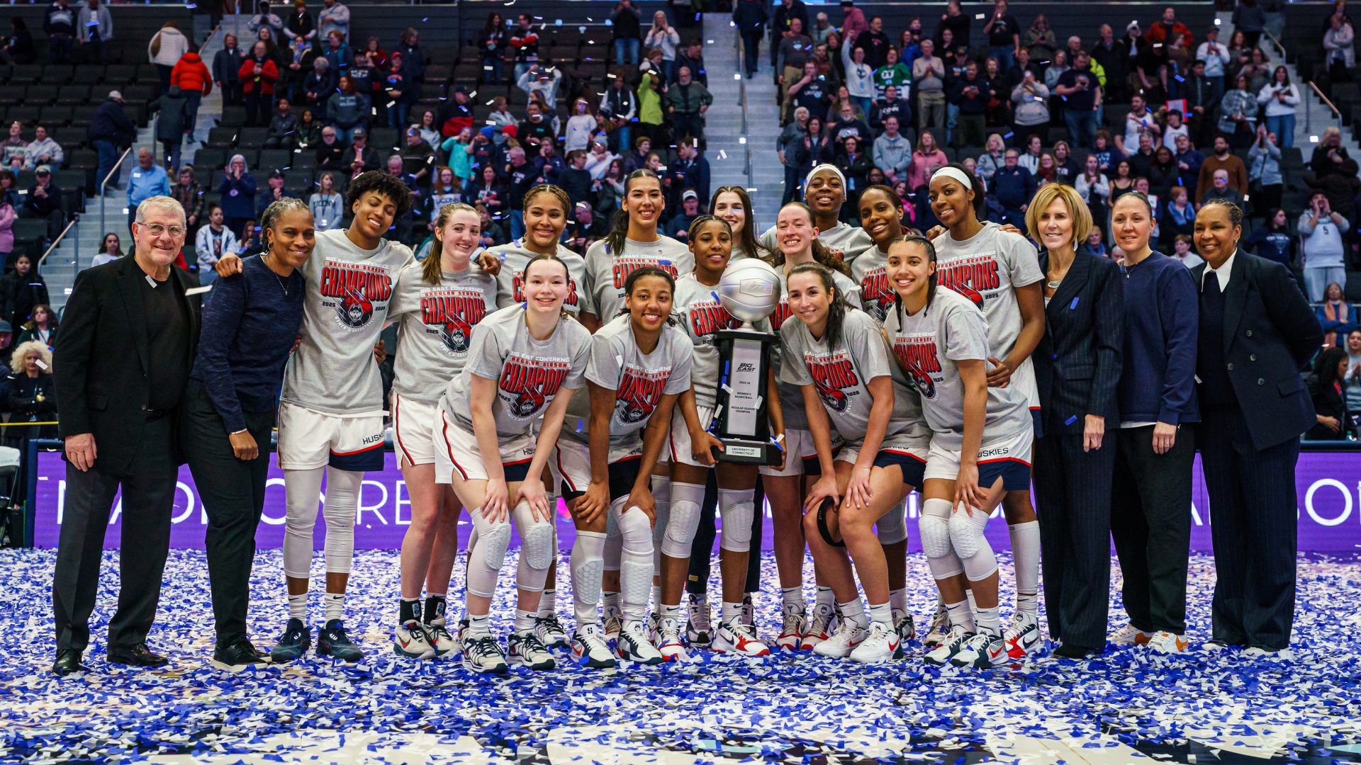 UConn Huskies WBB win the Big East regular season title - Source: Imagn