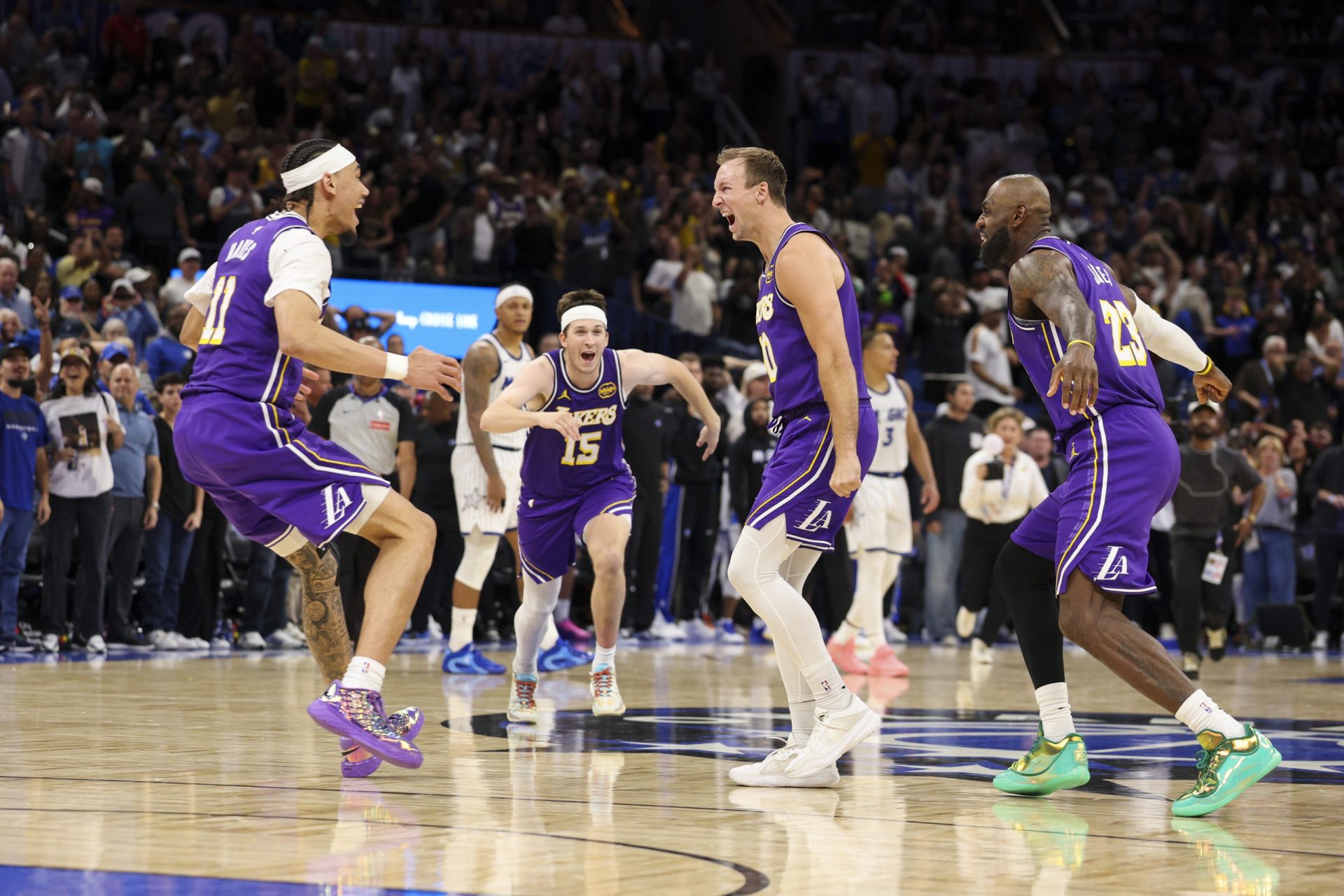 LA Lakers vs Orlando Magic - Source: Imagn