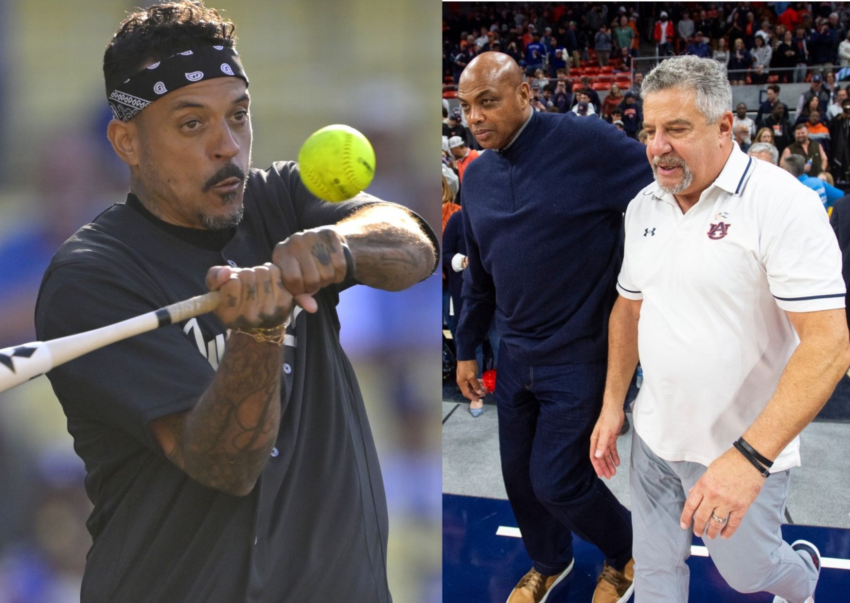 Matt Barnes, Charles Barkley and Bruce Peral - Source: Imagn