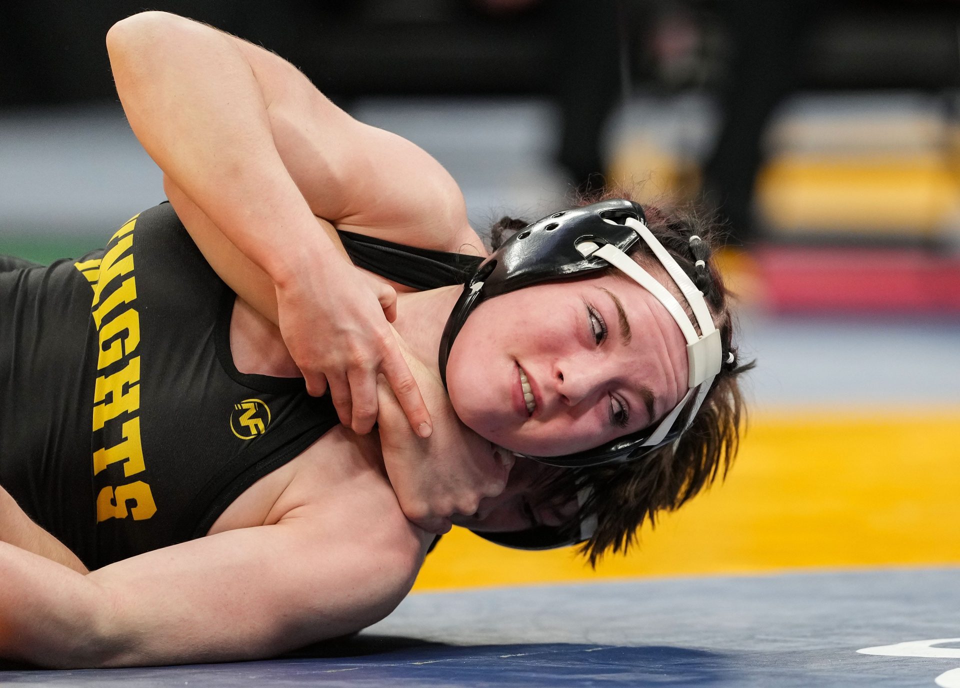 Heather Crull will compete in the semifinal at the 2026 NCAA Women's Wrestling Championships.