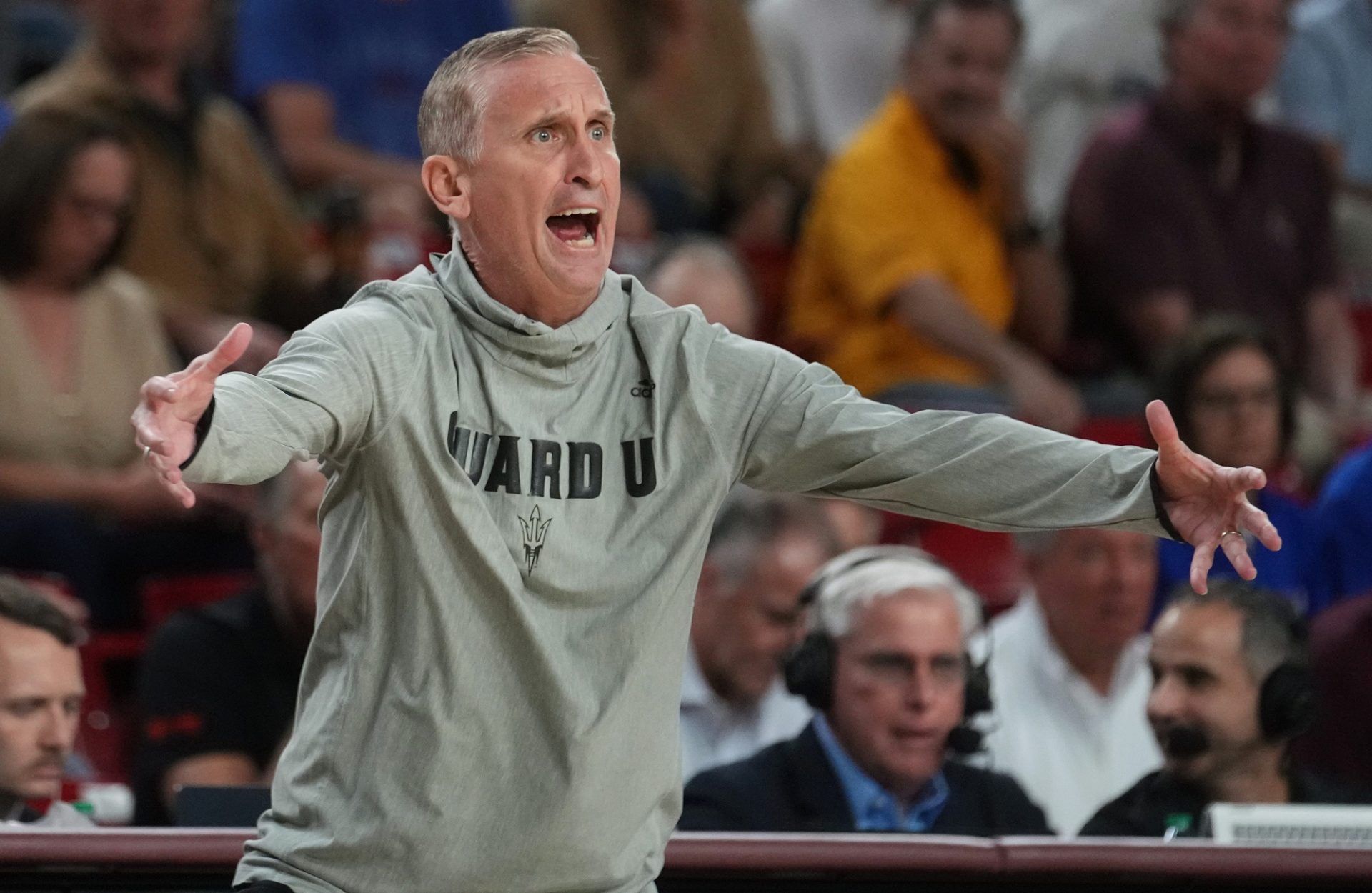 Bobby Hurley - Arizona State vs. Kansas - Source: Imagn.