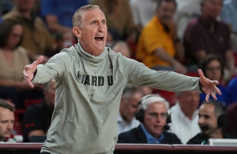 Bobby Hurley - Arizona State vs. Kansas - Source: Imagn.