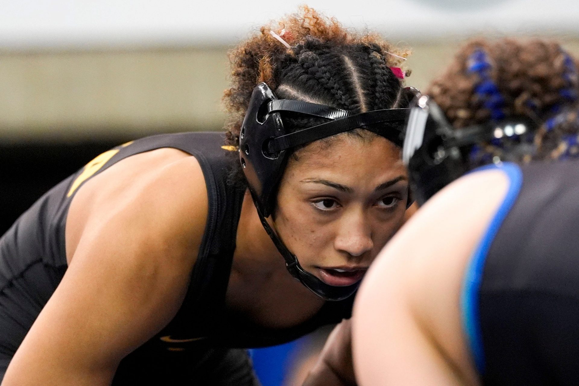 Iowa’s Kennedy Blades will compete at the 2026 NCAA Women's Wrestling Championship. (Source: Imagn)