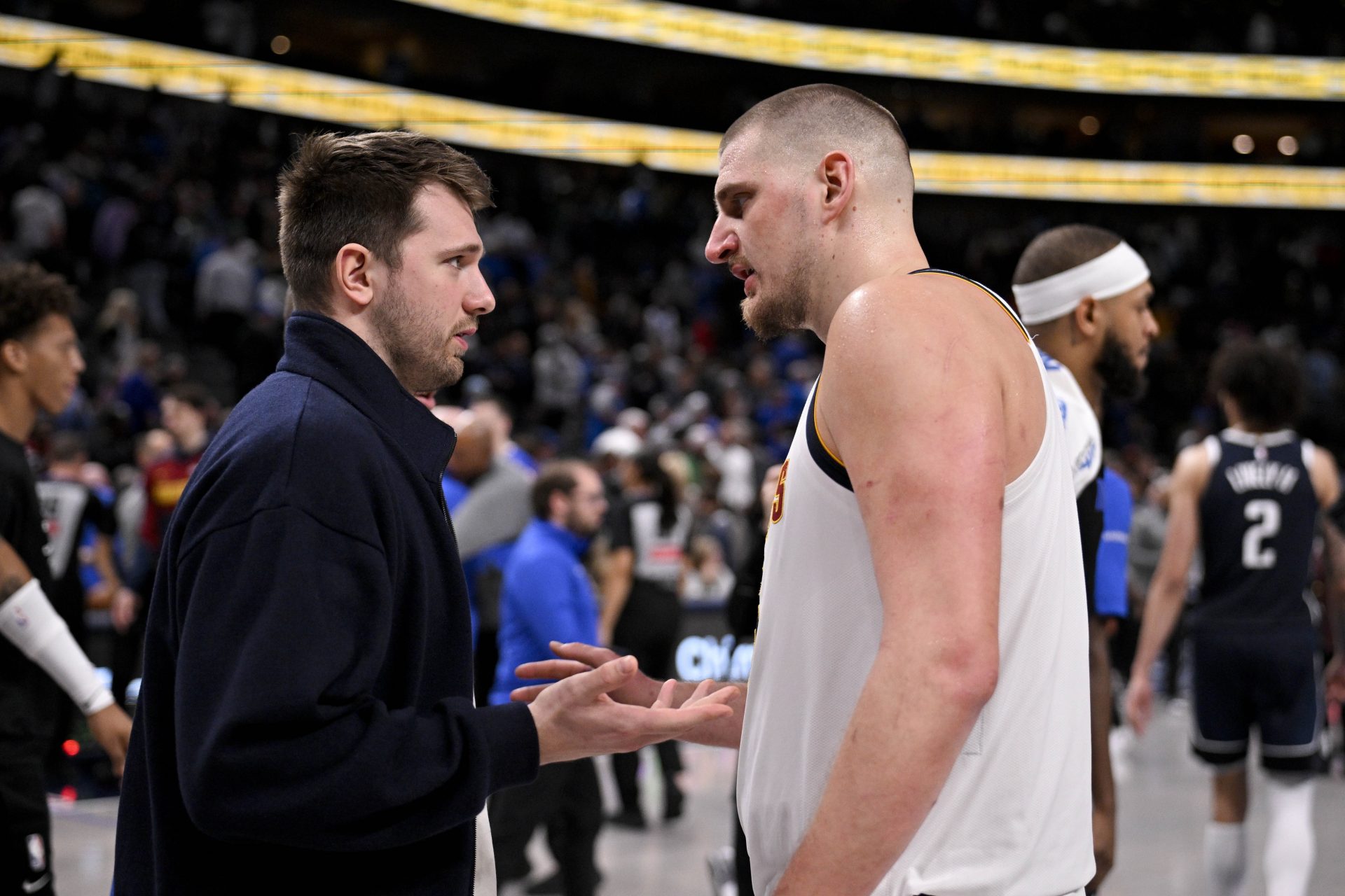Luka Doncic and Nikola Jokic - Souce: Imagn
