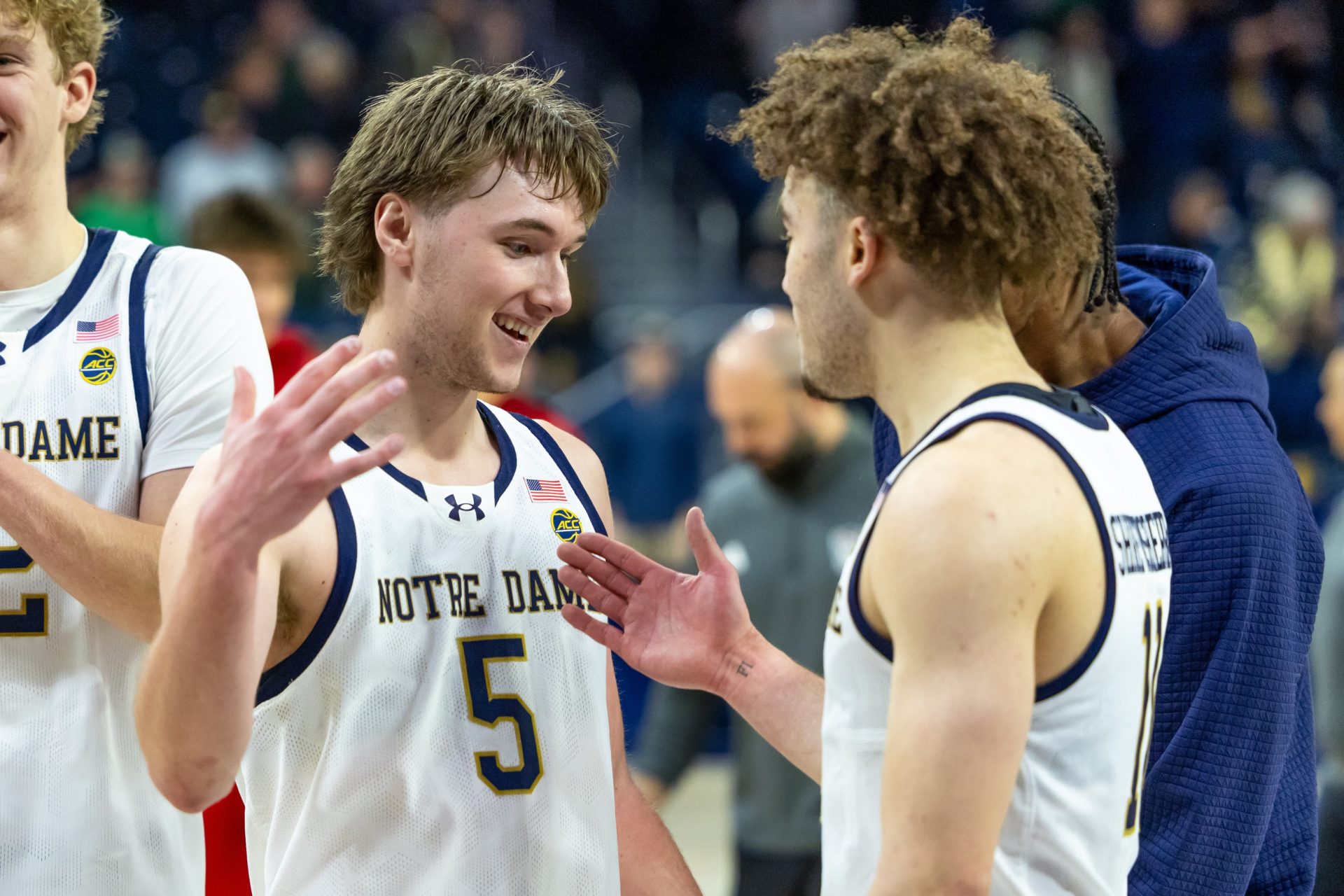 Cole Certa and Braeden Shrewsberry during game vs. NC State Source: Imagn