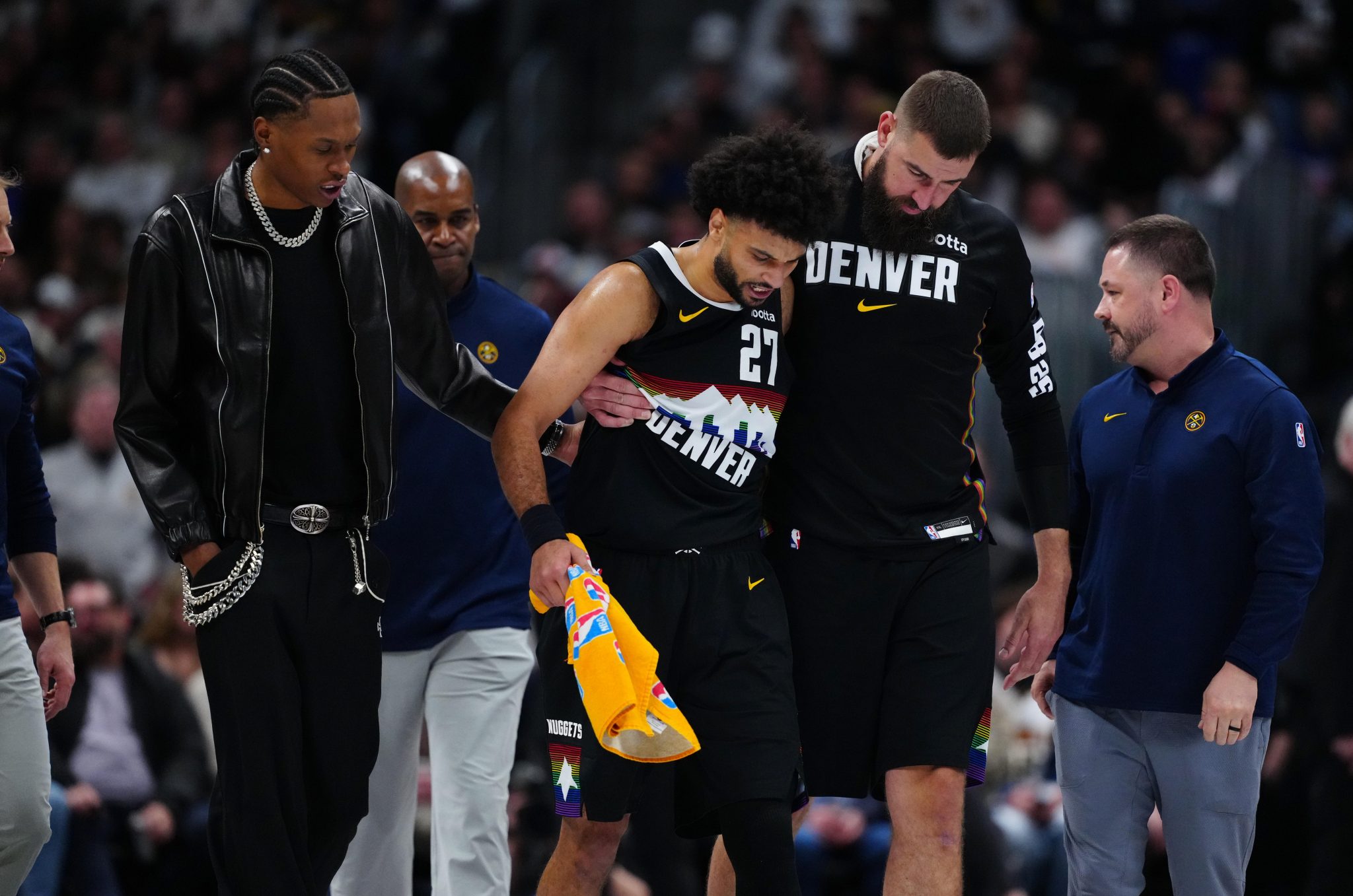 Nuggets Fans Traumatized After Jamal Murray's Deeply Concerning Ankle ...