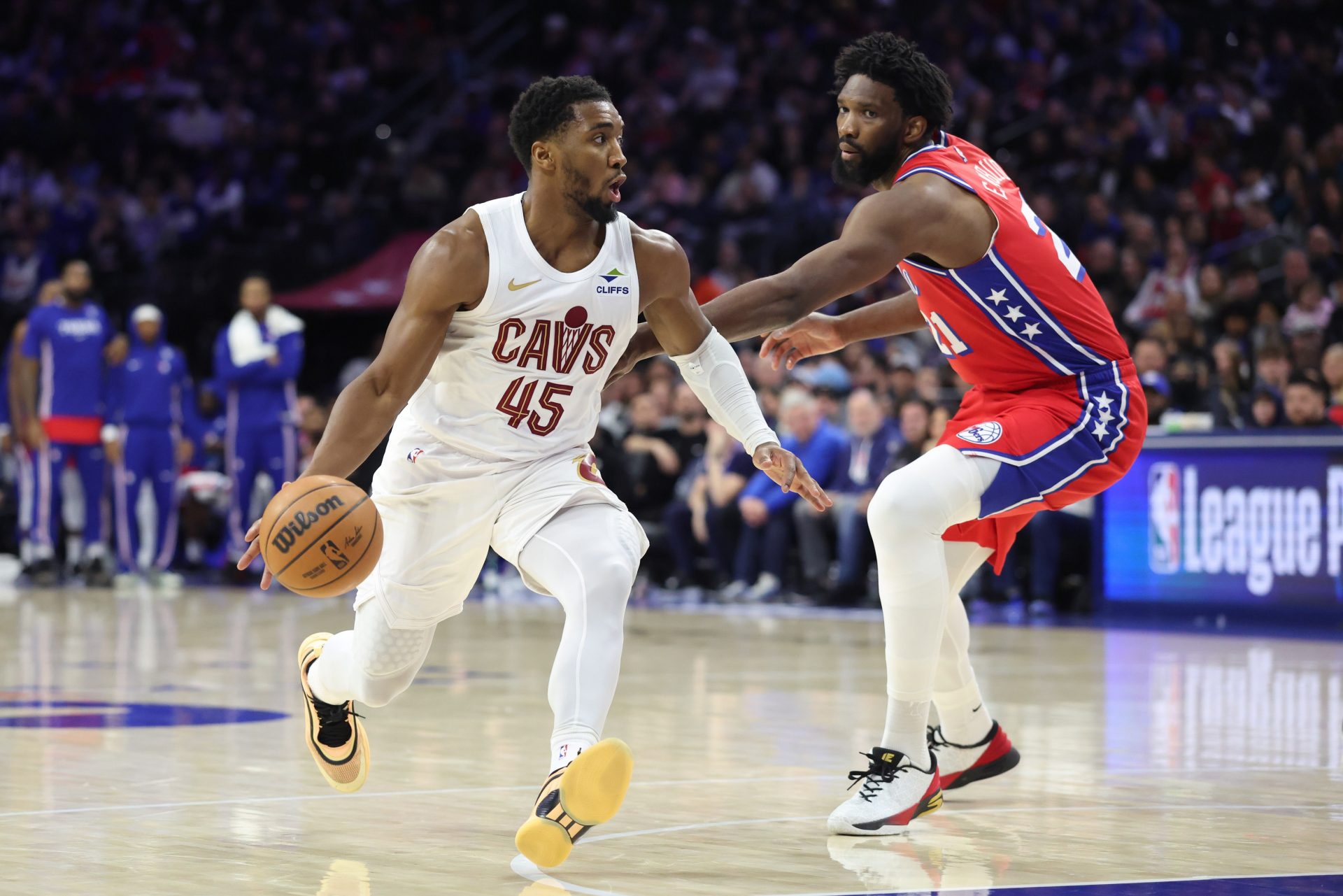 Cleveland Cavaliers vs Philadelphia 76ers - Source: Imagn