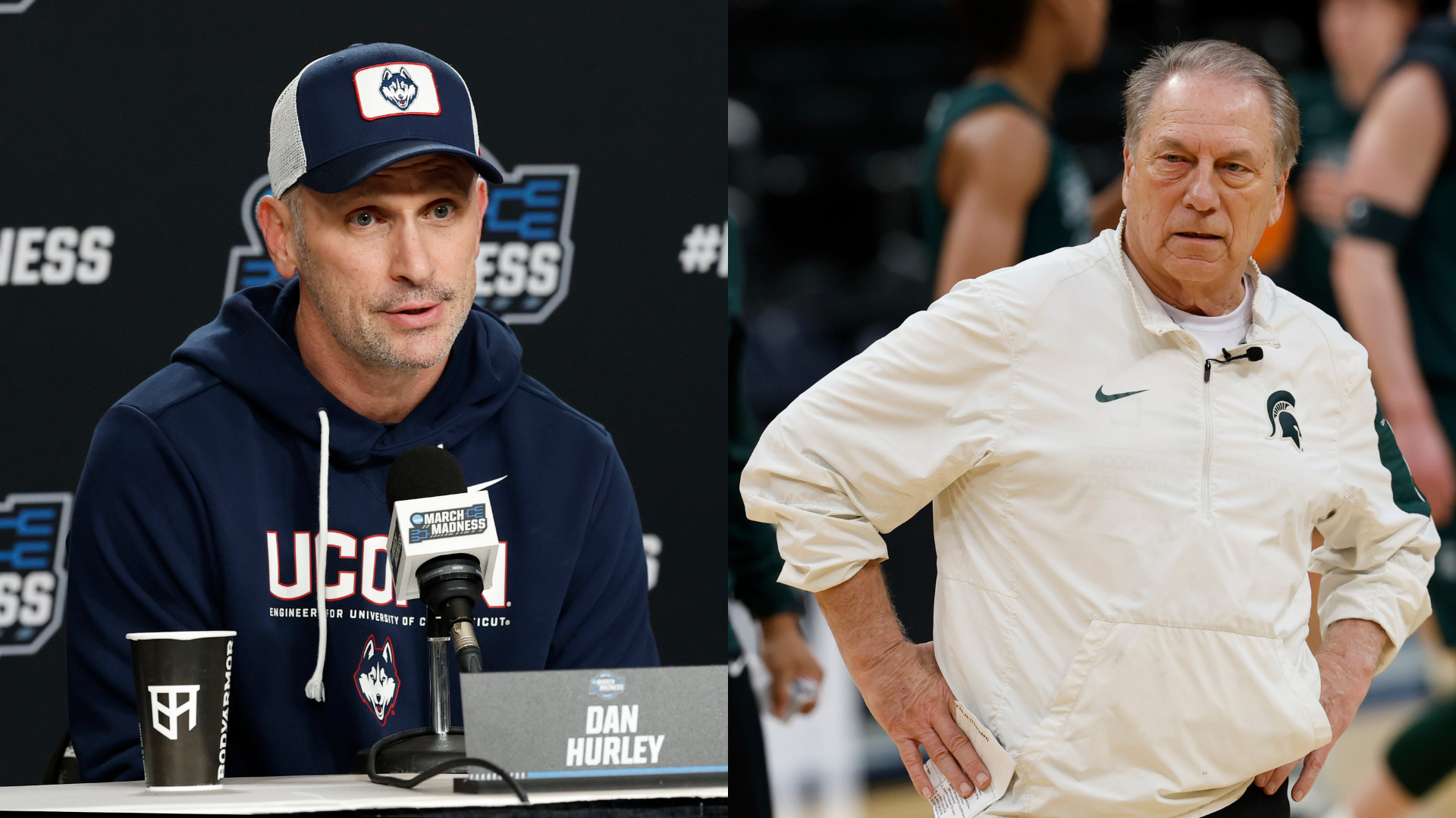Dan Hurley, Tom Izzo.
Source: Imagn Images