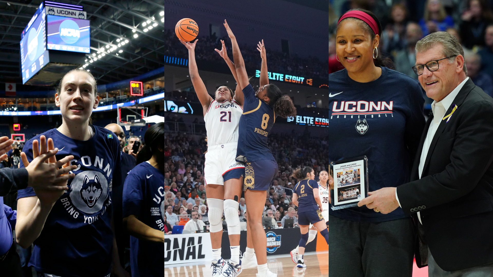 Breanna Stewart, Sarah Strong, Maya Moore - Source: Imagn