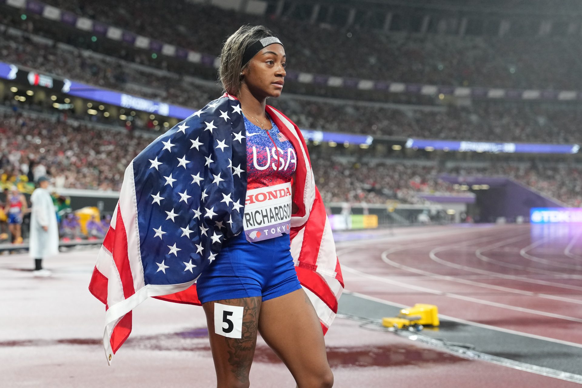 American track and field athlete, Sha'Carri Richardson- Source: Imagn images