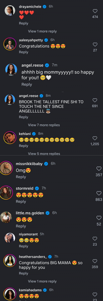 Angel Reese and others react to Latto’s pregnancy announcement.