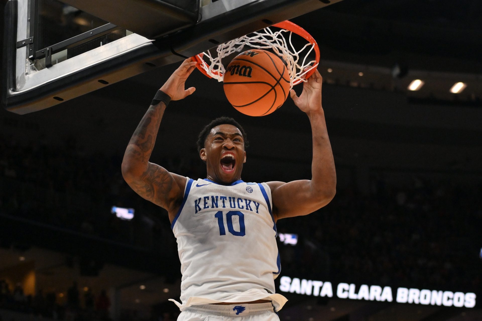 Brandon Garrison - Kentucky Wildcats vs. Santa Clara Broncos - Source: Imagn