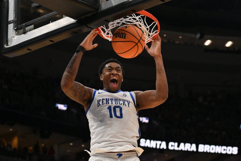 Brandon Garrison - Kentucky Wildcats vs. Santa Clara Broncos - Source: Imagn