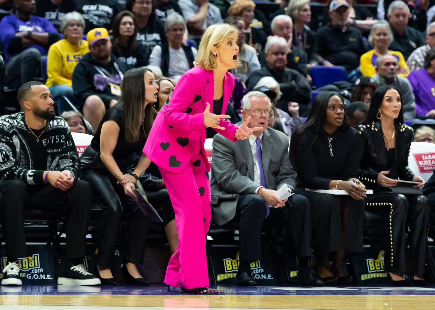 Kim Mulkey - LSU vs. South Carolina - Source: Imagn.