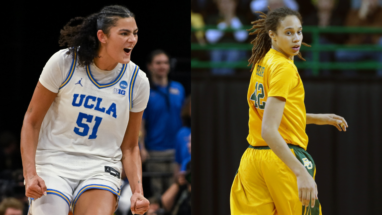 Lauren Betts, Brittney Griner - Source: Imagn