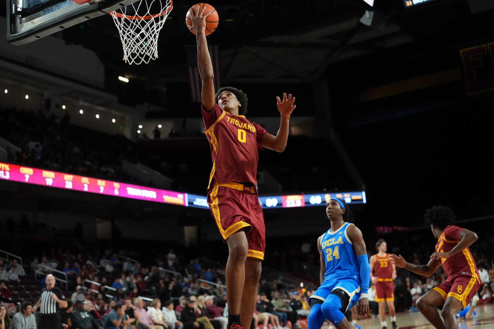 USC's Alijah Arenas in action vs. UCLA - Source: Imagn