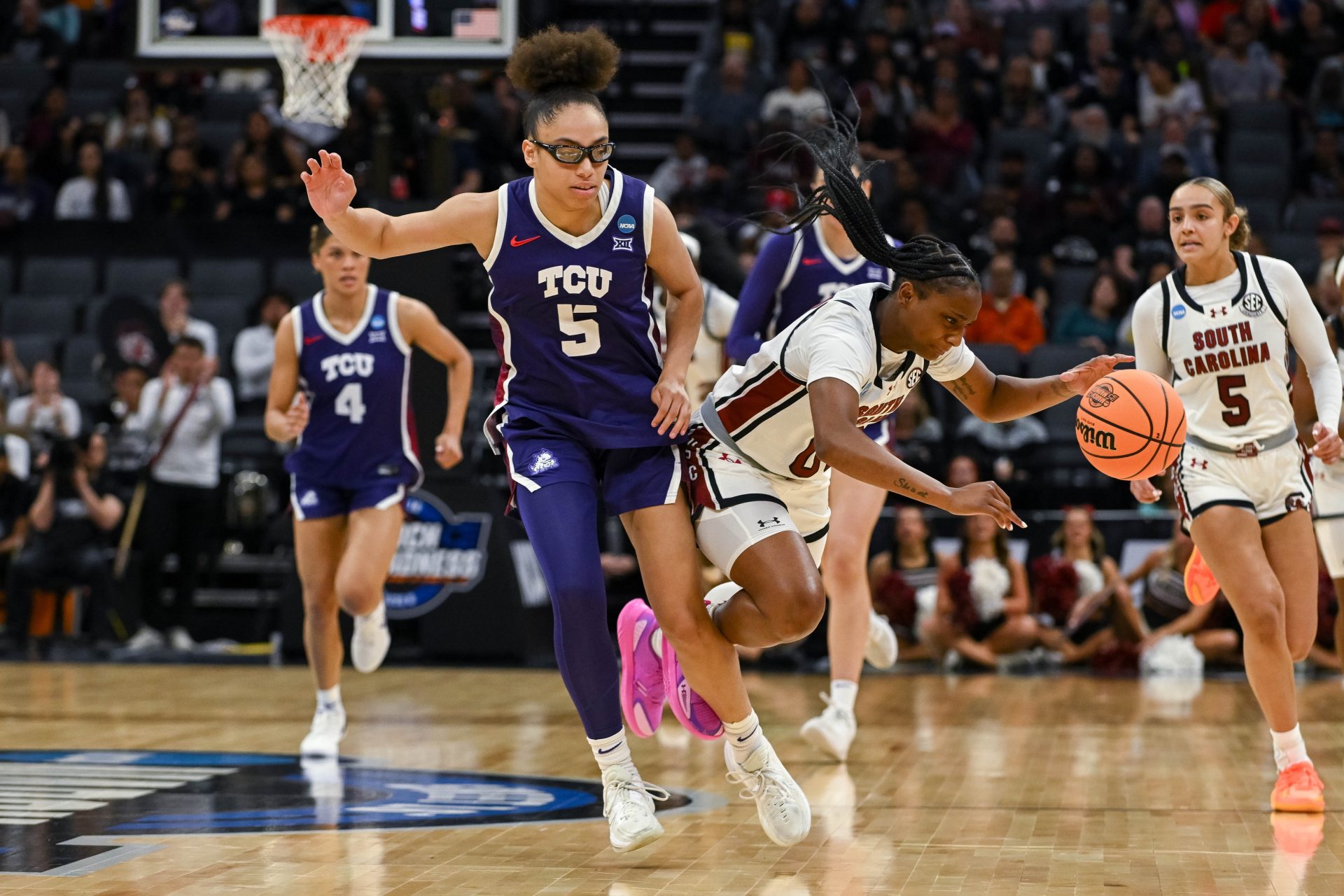 Olivia Miles - South Carolina vs. TCU - Source: Imagn.