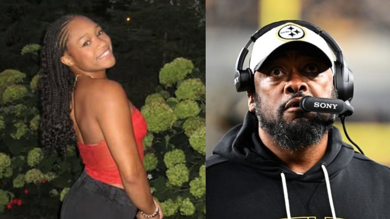 Mike Tomlin (R) & Harley - Source: Imagn (R), Instagram/@harlyntomlin