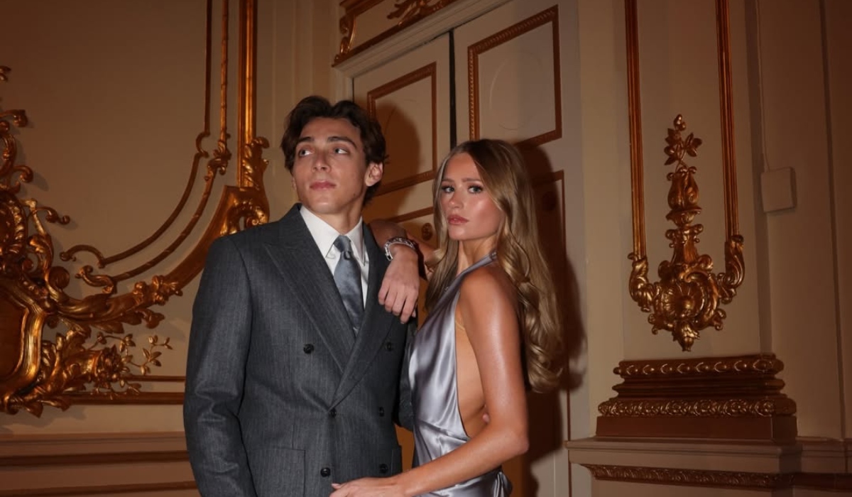 Mondo Duplantis and her fiancée, Desire Inglander (Image via Instagram/@desireinglander)