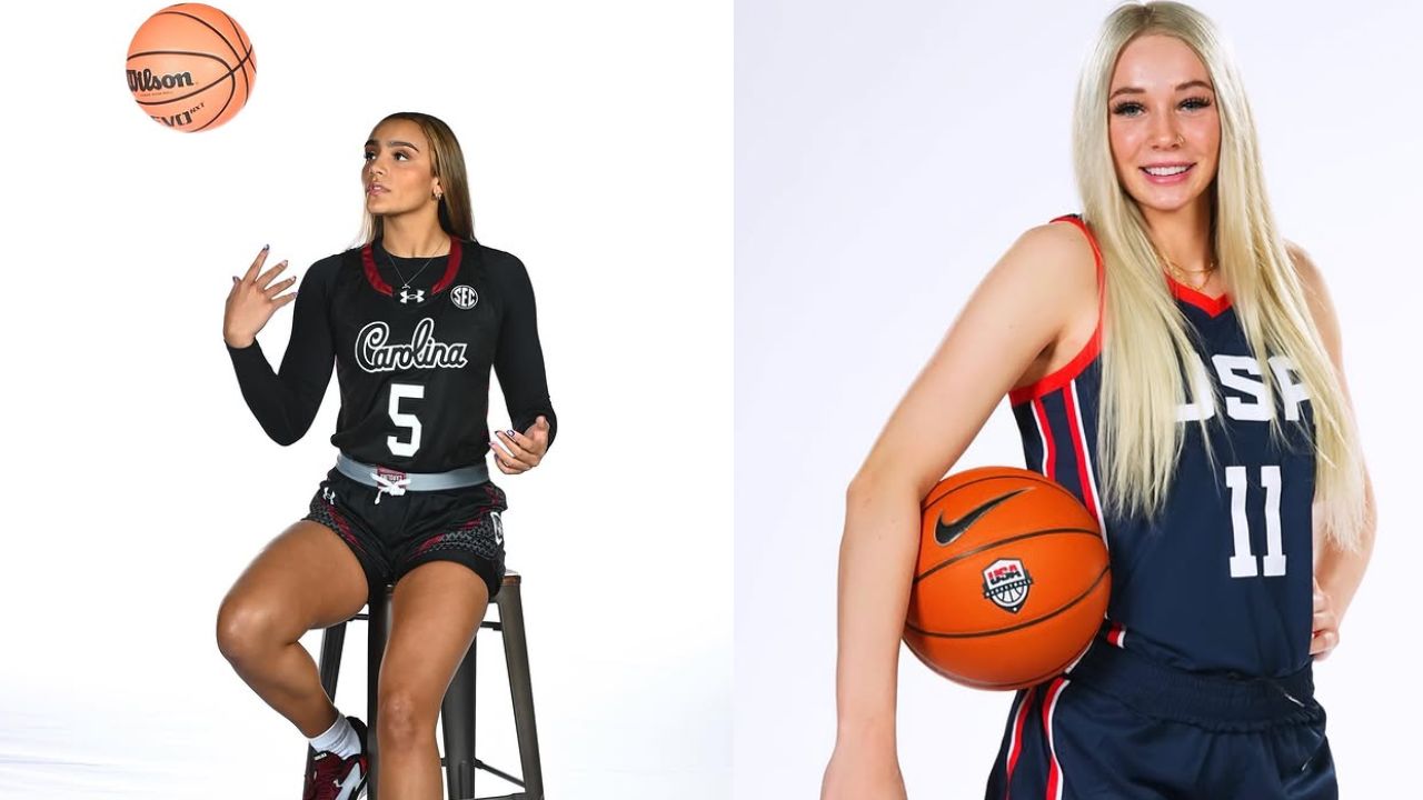 WATCH: South Carolina Stars Chloe Kitts & Tessa Johnson Gives Fans Major BFF Goals Ahead of Gamecocks vs. Sooners Revenge Game - (Image via Instagram/@tessajohnson4, @chloe.kitts)
