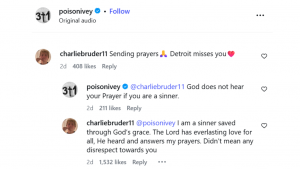 Jaden Ivey's response to a fan wanting to send him prayers.