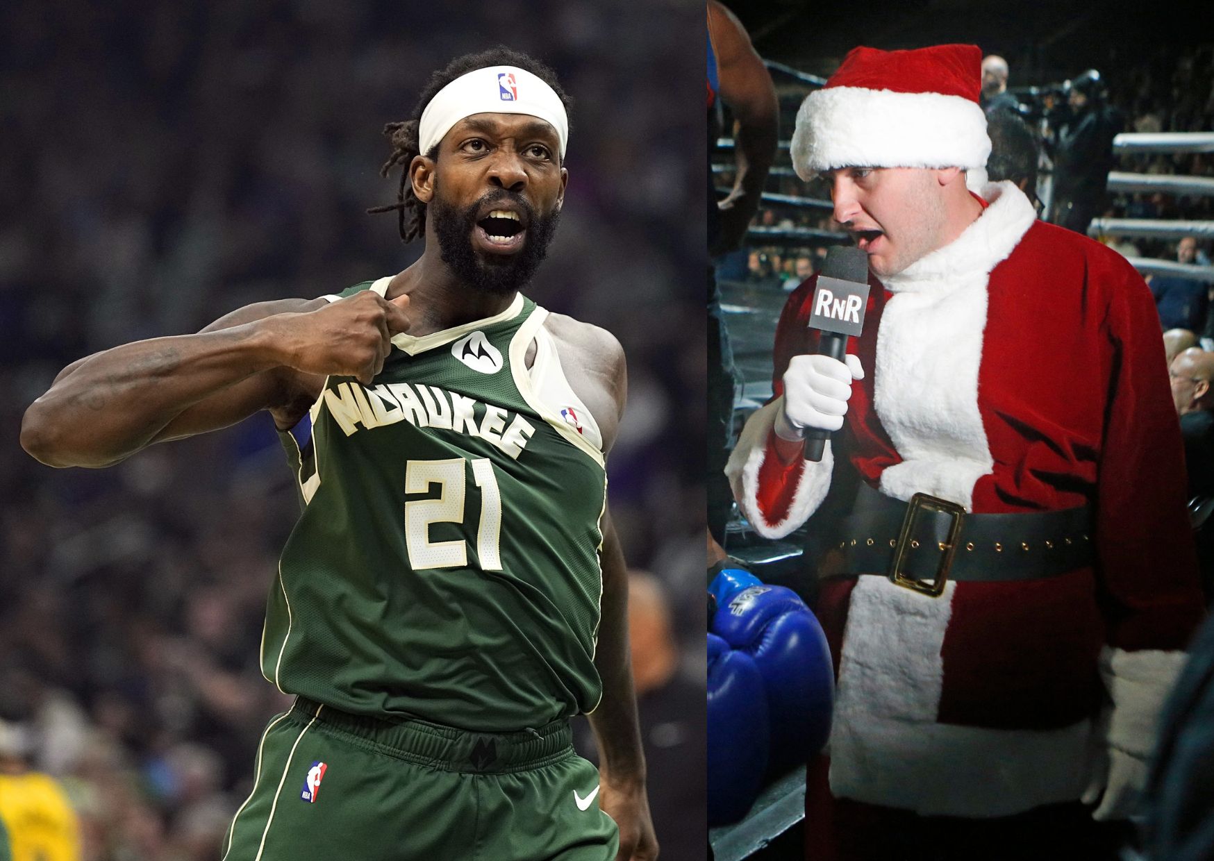 Patrick Beverley and Adam Ferrone - Souce: Imagn Images