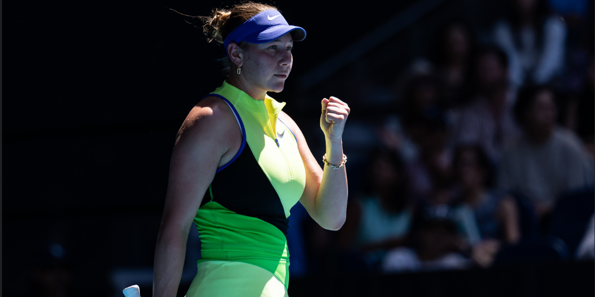 Amanda Anisimova at the Australian Open 2026. (Source: Imagn)