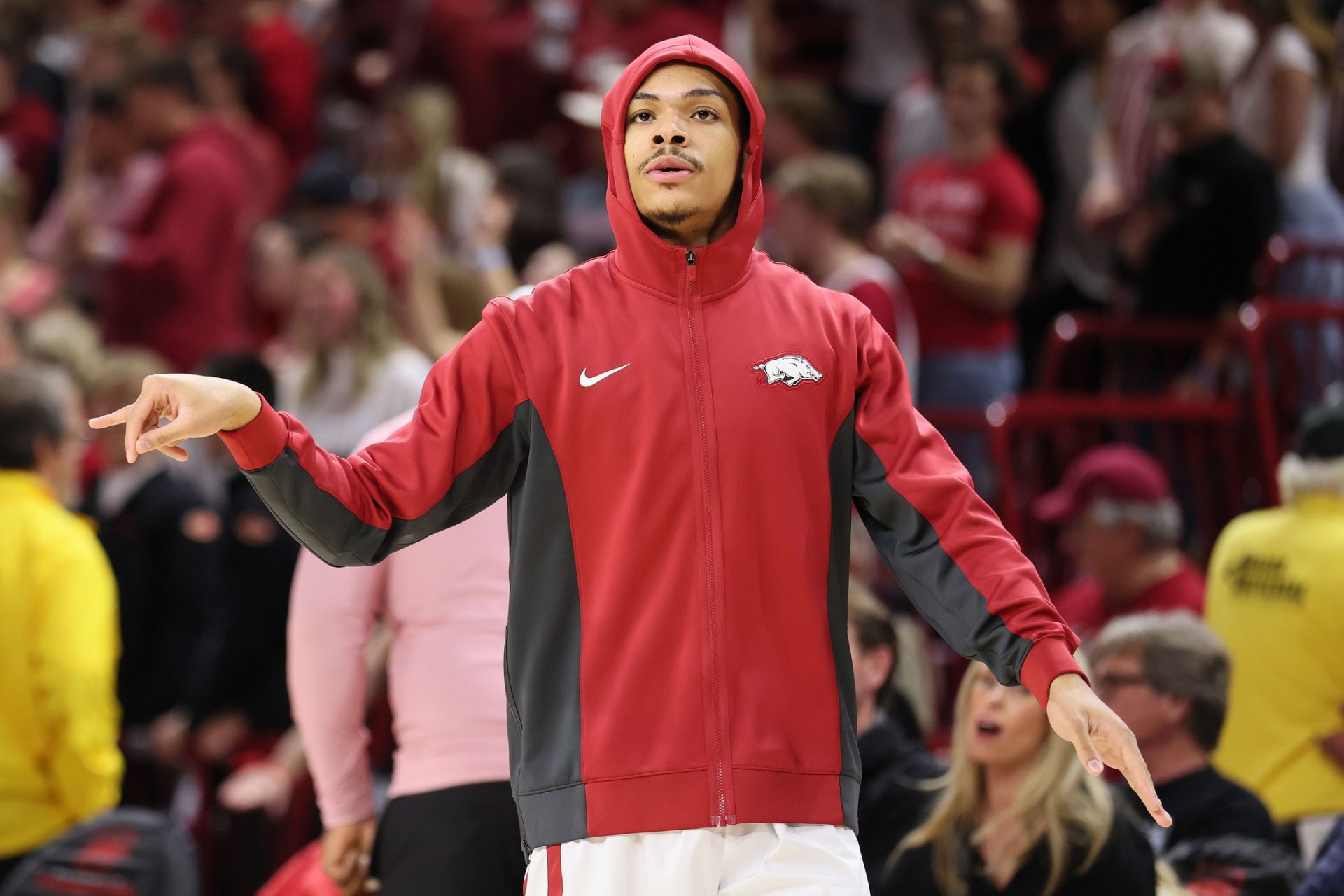 Arkansas' Darius Acuff Jr. vs. Texas - Source: Imagn