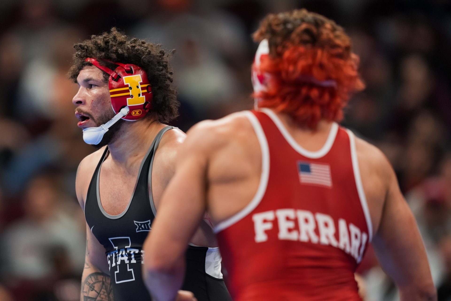 Yonger Bastida and AJ Ferrari - NCAA Championships: Source - Imagn images