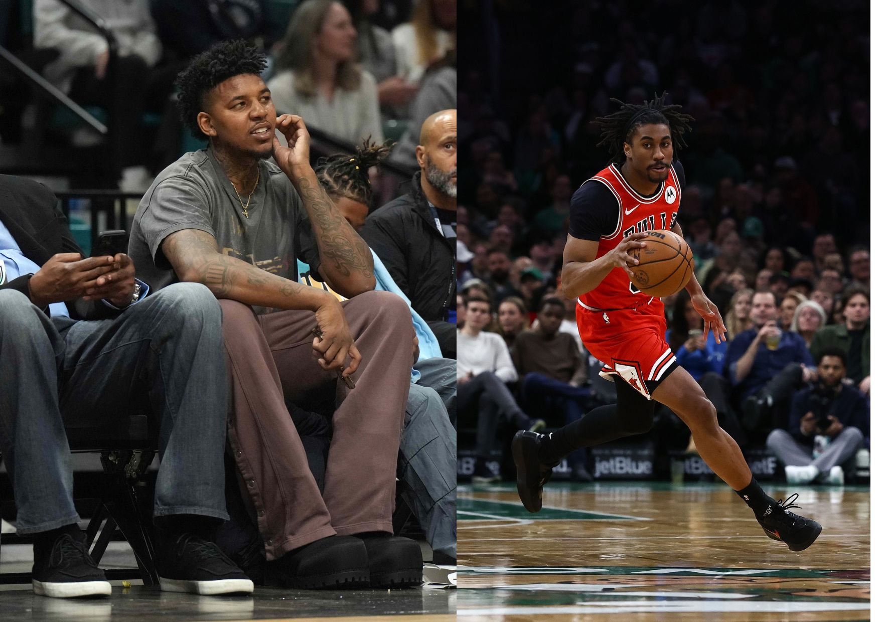 Nick Young (left) and Jaden Ivey (right) - Source: Imagn