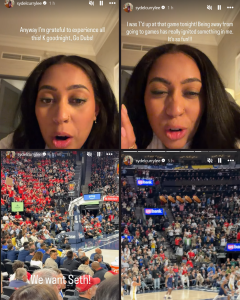 “I Was T’d Up Y’all”: Steph Curry’s Sister Sydel Curry Gets 100% Real About Electric Courtside Experience as Warriors Send Clippers Packing in Play-In Thriller https://www.instagram.com/stories/sydelcurrylee/3876455290954880608/