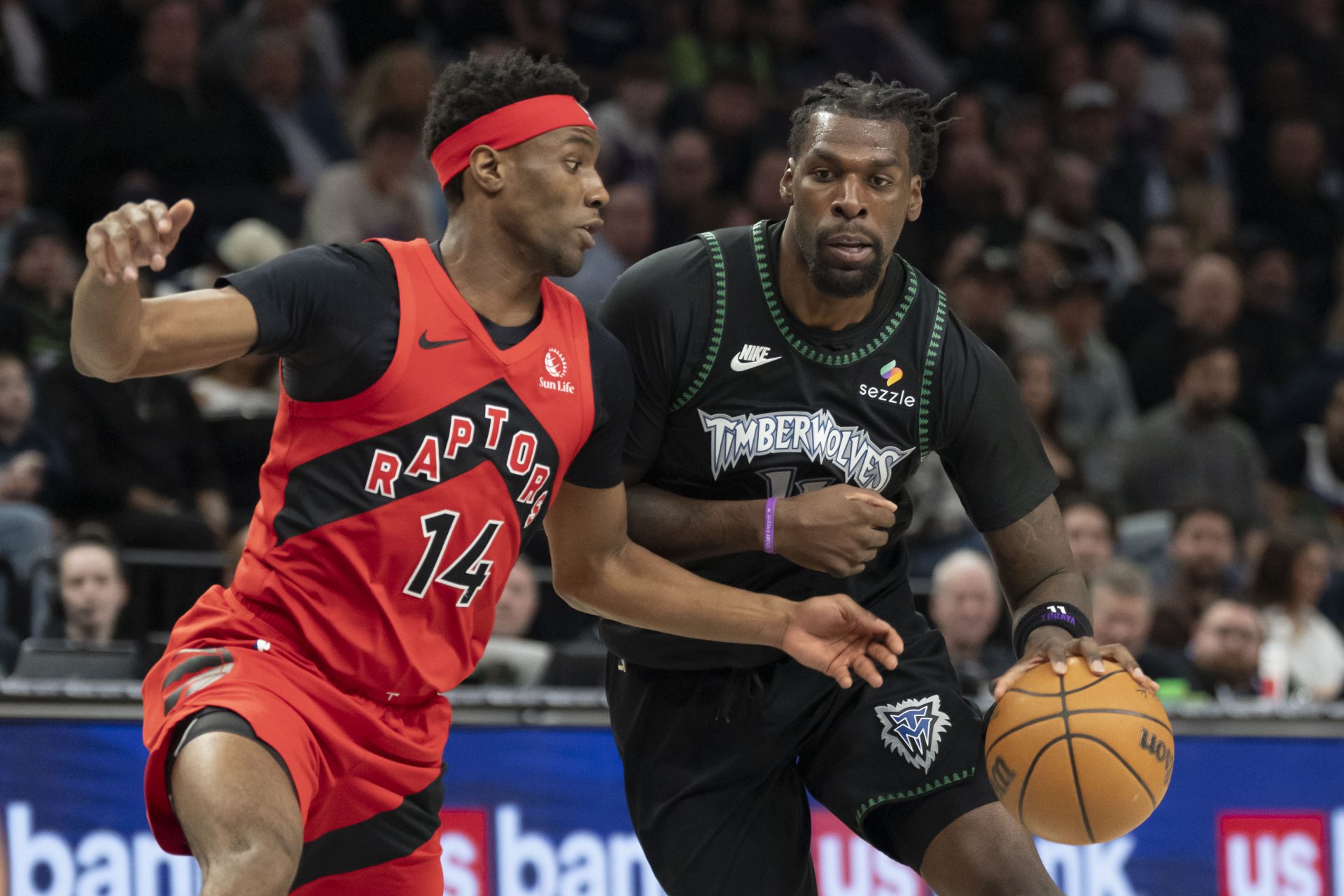 Minnesota Timberwolves vs. Toronto Raptors - 2025-26 NBA regular season - Source: Imagn Images