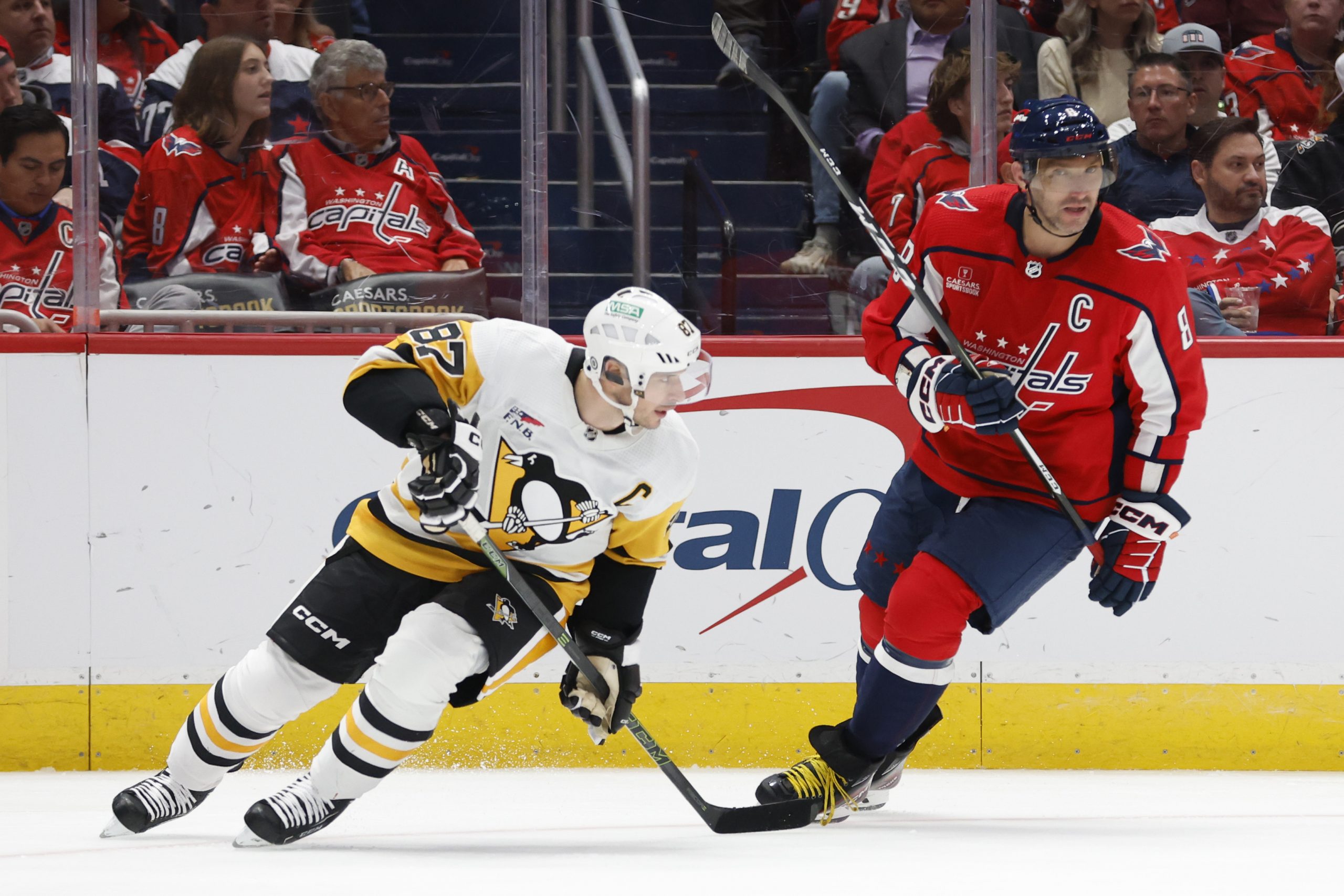 Sidney Crosby and Alex Ovechkin