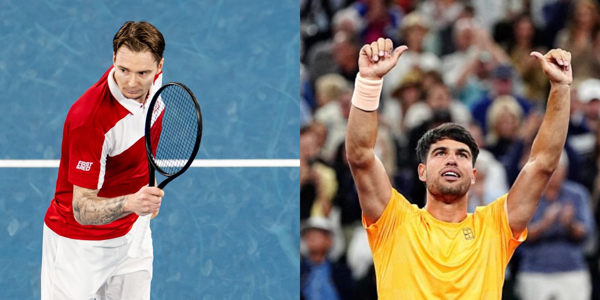 Alexander Bublik and Carlos Alcaraz - Source: Imagn images