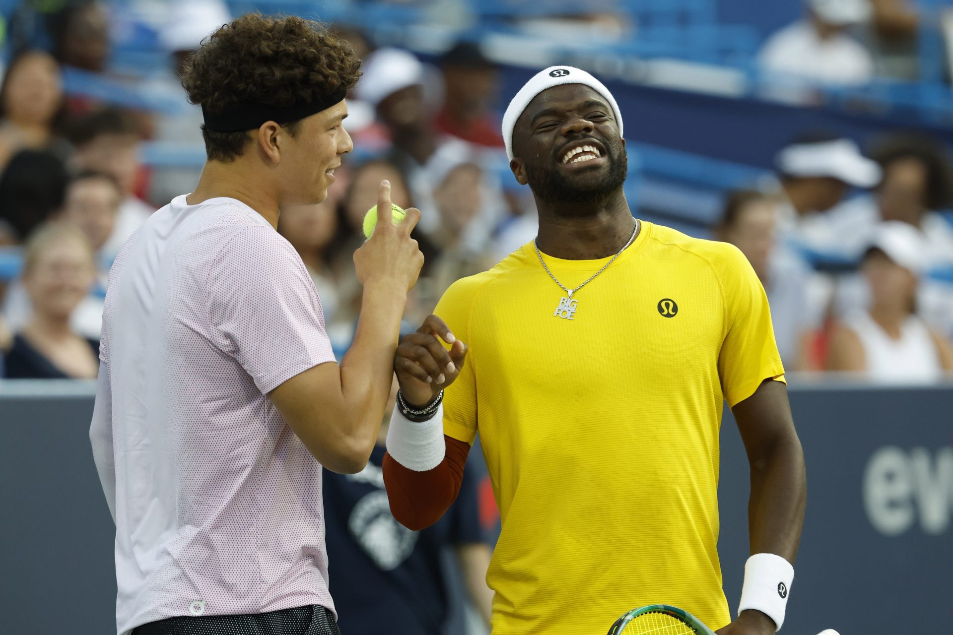 Frances Tiafoe and Ben Shelton | Source: Imagn
