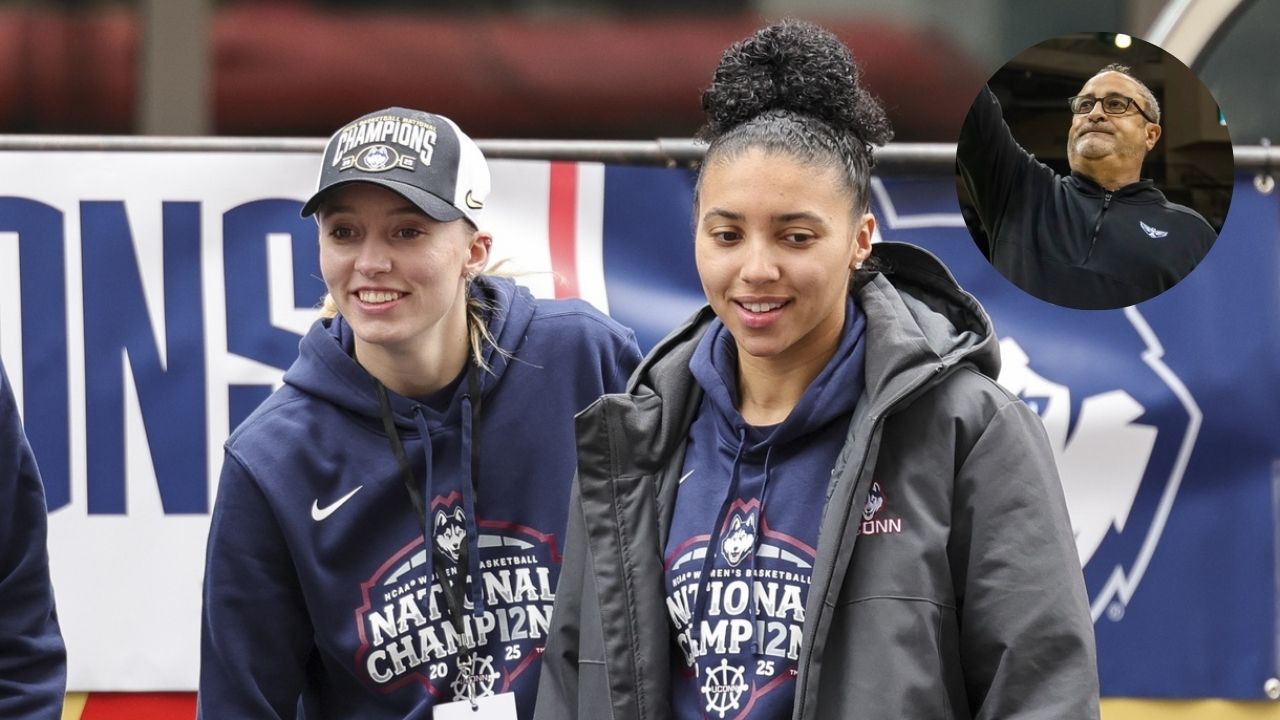 Paige Bueckers and Azzi Fudd - Source: Imagn and Jose Fernandez (Image via Instagram/@usfwbb)