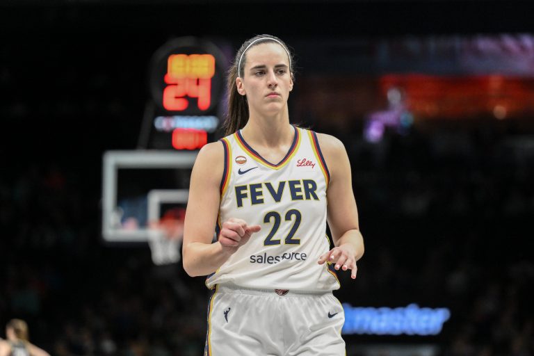 Caitlin Clark and Raven Johnson’s Viral Courtside Moment Sparks Massive Reaction From Fever Fans: “100 Narratives Destroyed In One Clip”