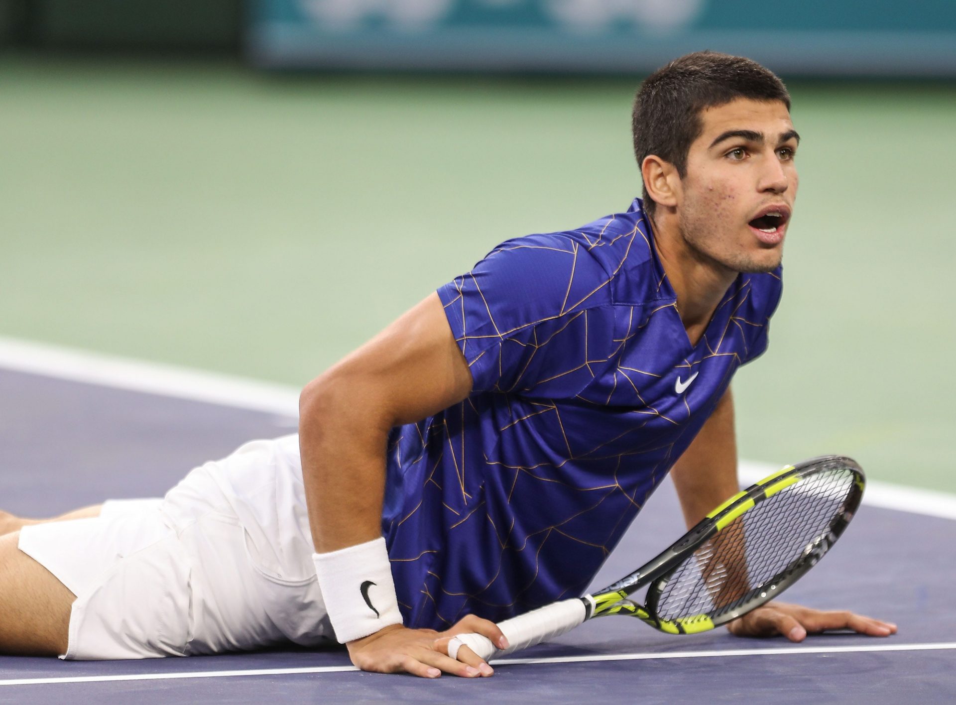 Carlos Alcaraz - 2022 Indian Wells Bnp Saturday Week Two 44 | Source: Imagn