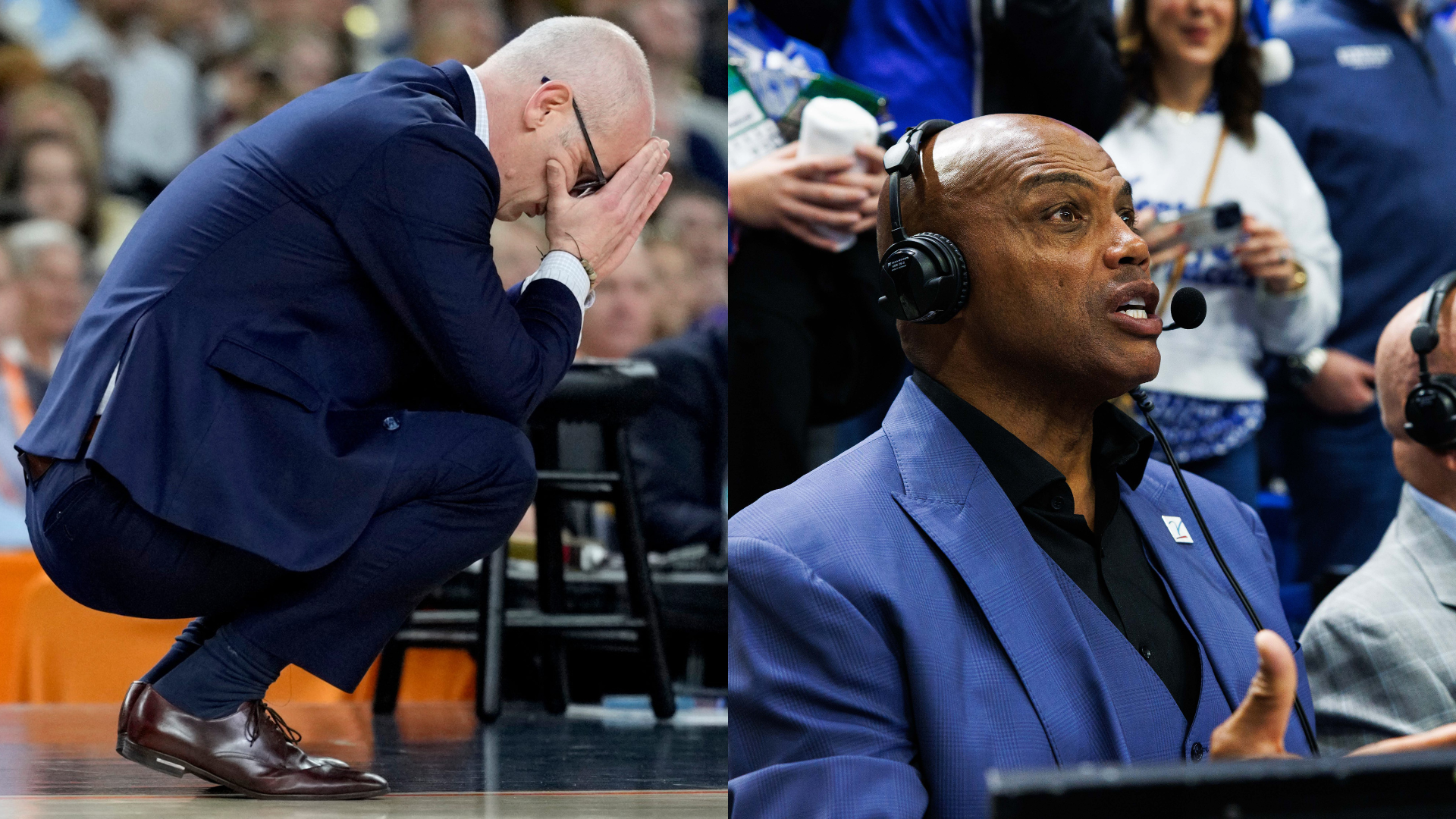 Charles Barkley, Dan Hurley - Source: Imagn