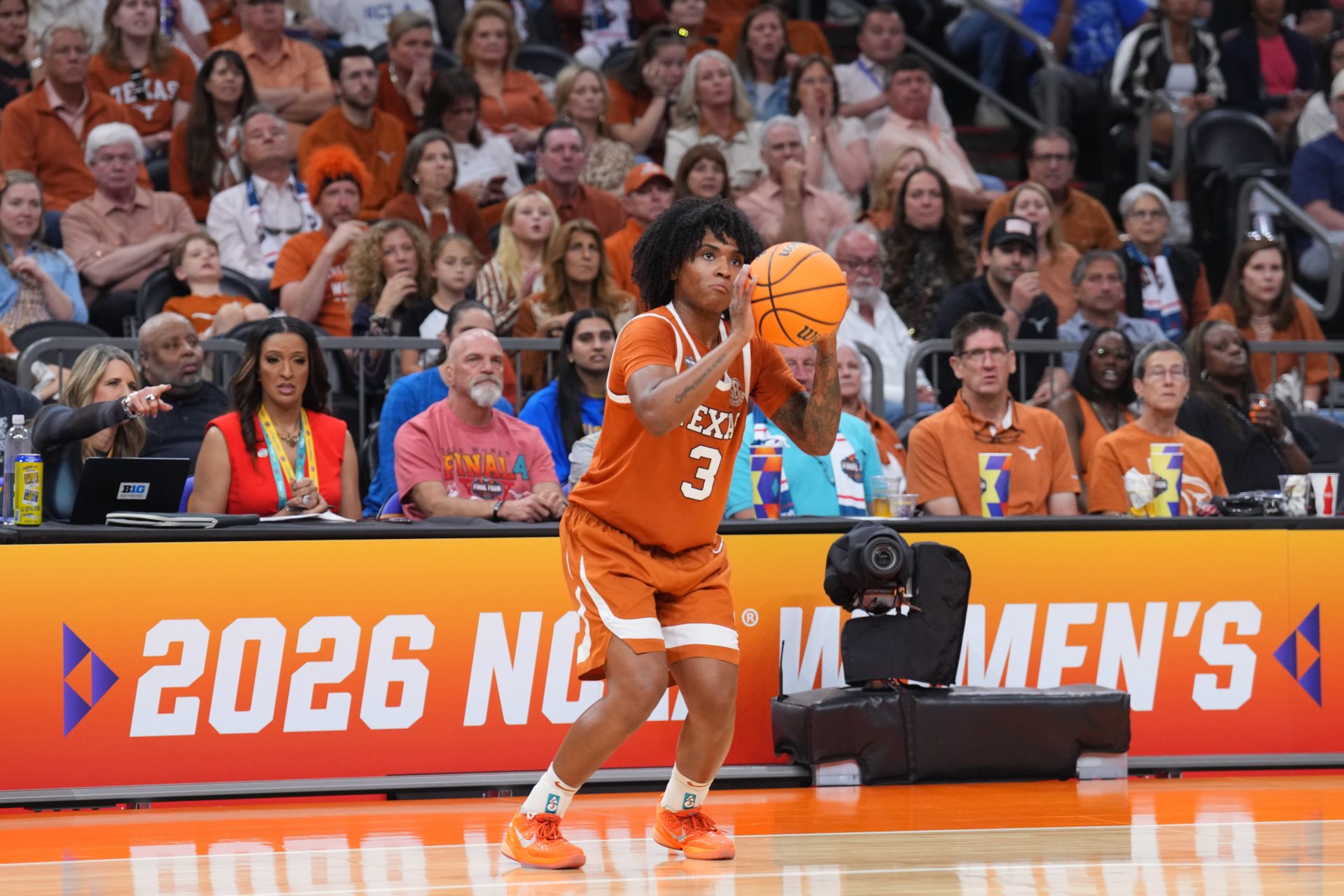 Texas Longhorns guard Rori Harmon.
Source: Joe Camporeale-Imagn Images