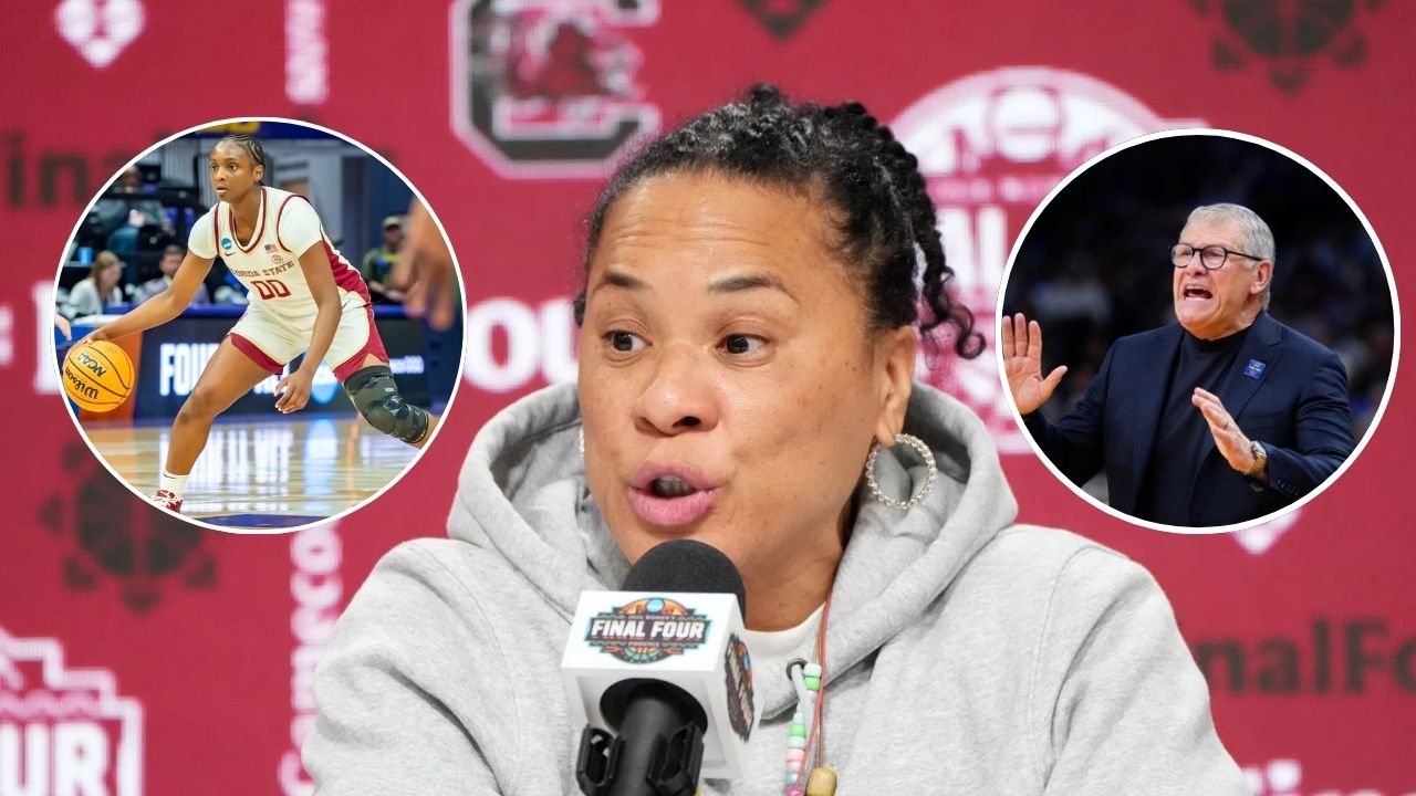 Dawn Staley’s Weapon Ta’niya Latson Boldly Defends ‘I’ll Beat Geno’s A**’ Moment After Fight With UConn HC - Source: IMAGN