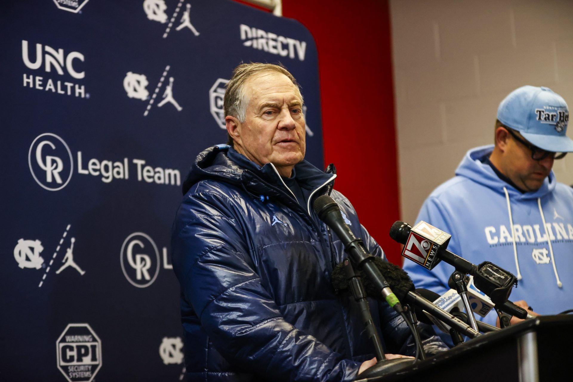 North Carolina Tar Heels head coach Bill Belichick. Source: Imagn