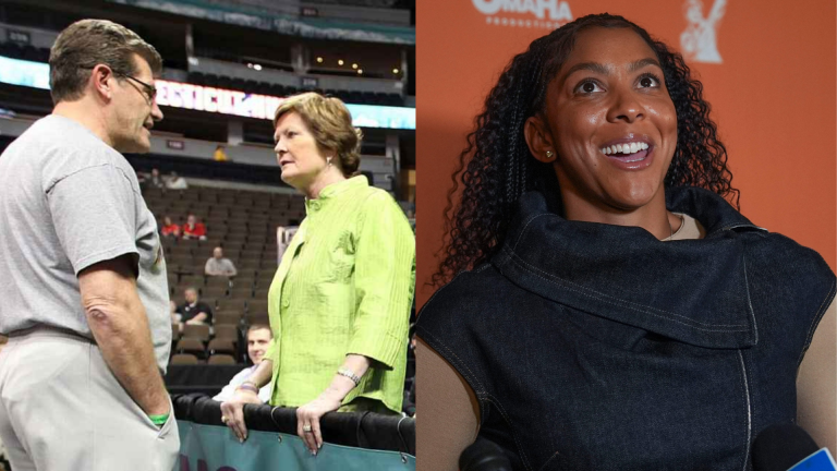 Geno Auriemma, Pat Summit and Candace Parker - Source: Imagn