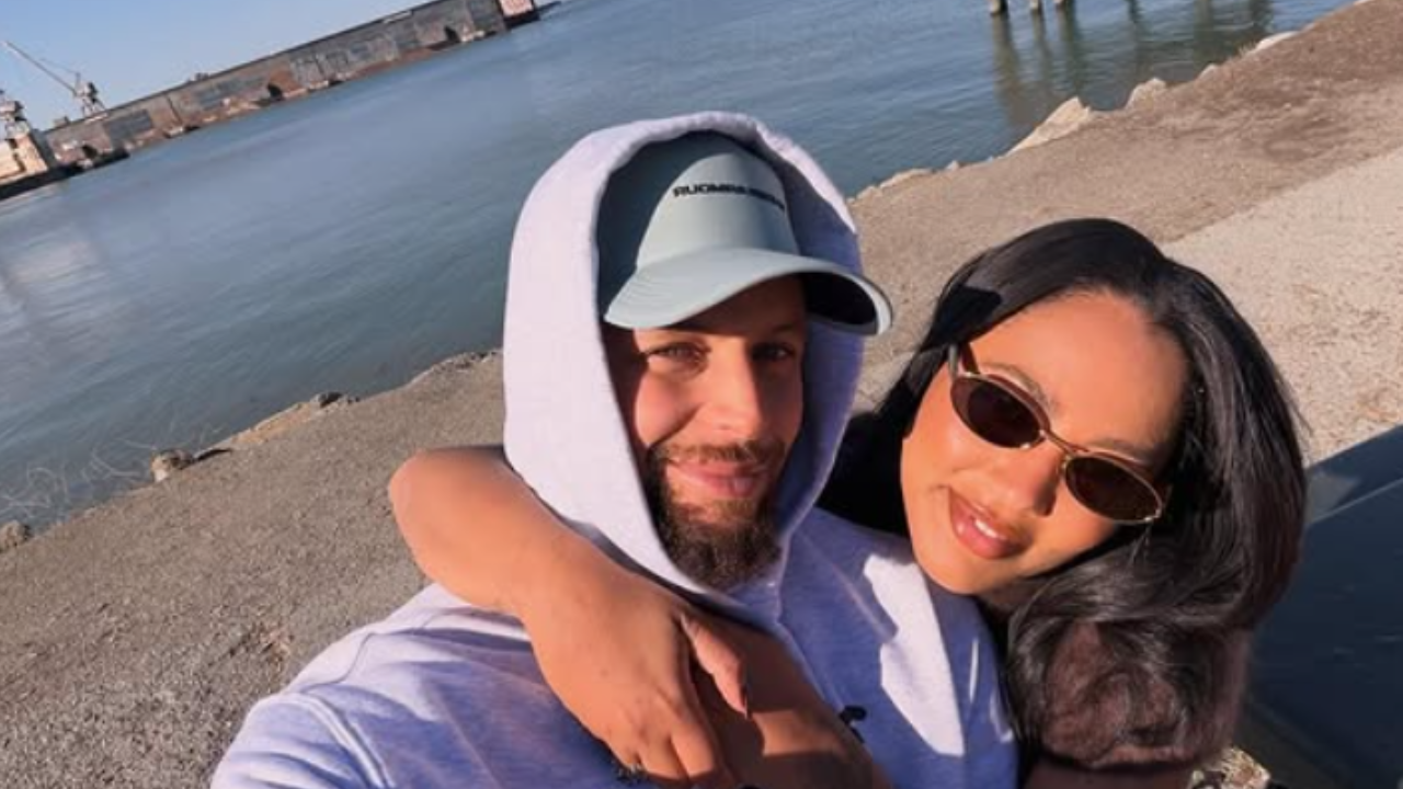 Steph Curry and his wife, Ayesha Curry, already having fun in the offseason. (Image via Instagram/@ayeshacurry)