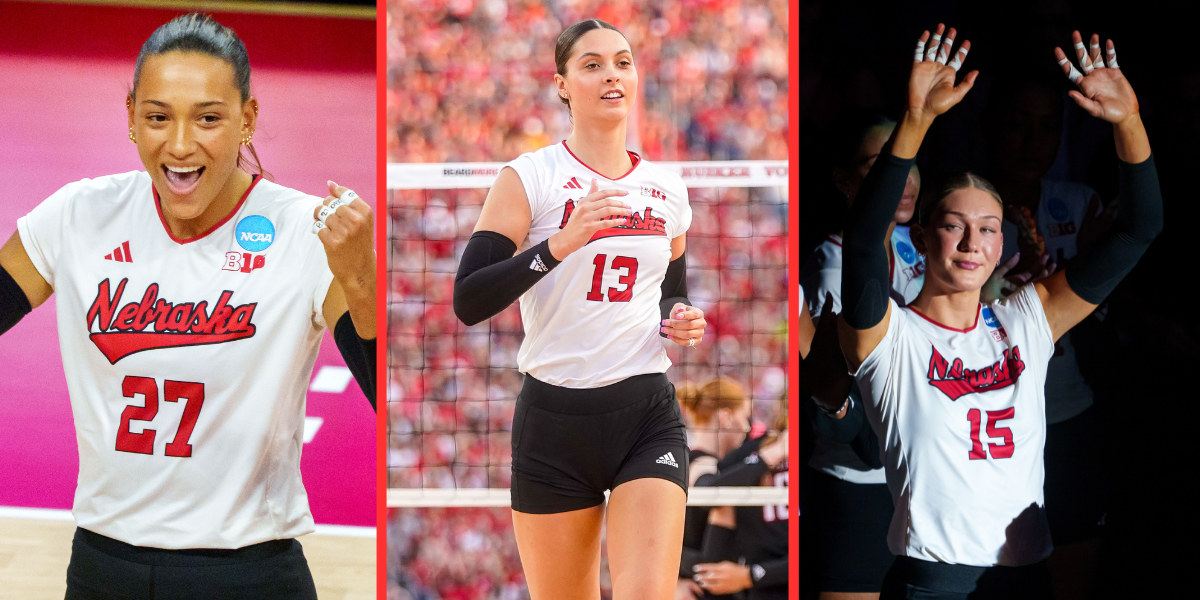L to R: Harper Murray, Merritt Beason, and Andi Jackson. (Source: Imagn Images)