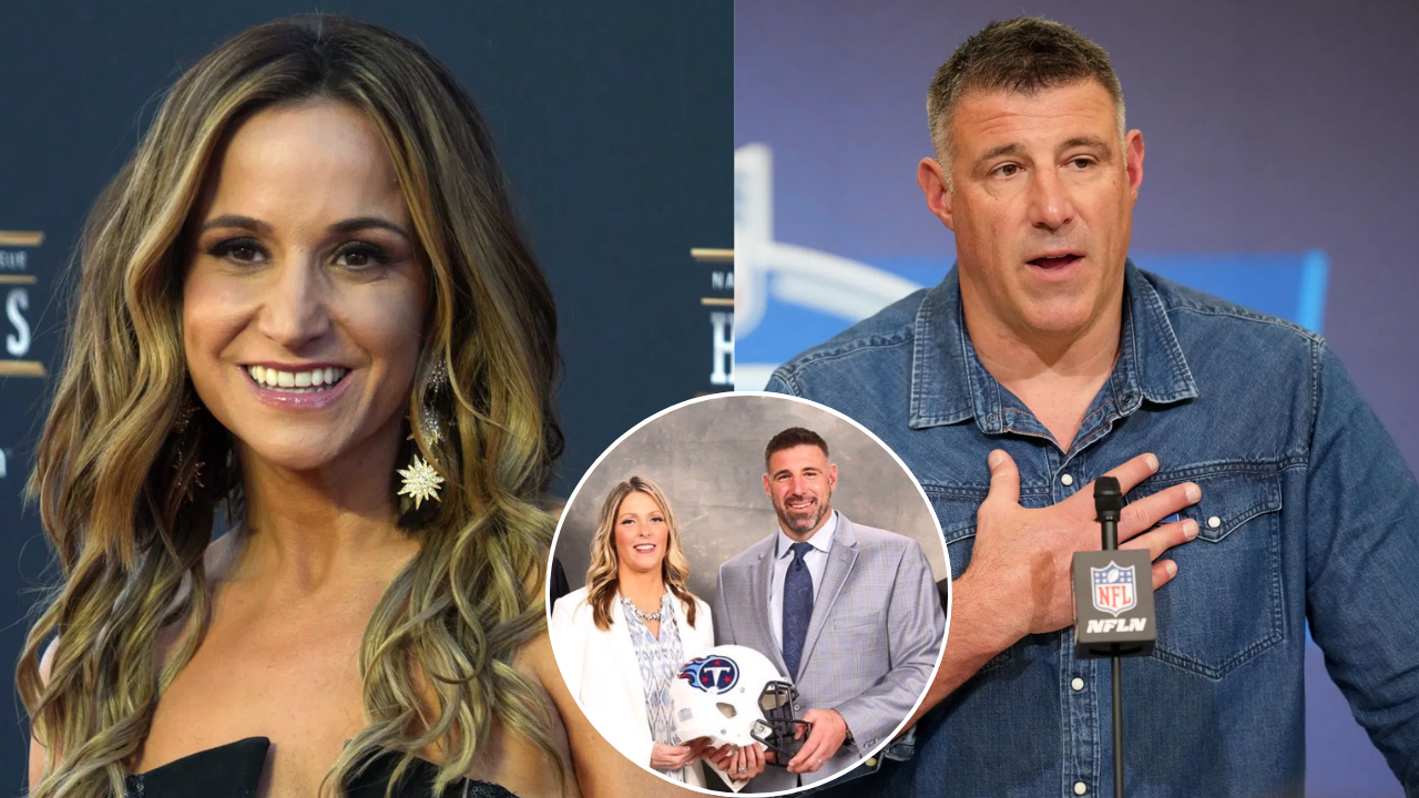 Dianna Russini and Mike Vrabel- Source Imagn, Image via X/@CoachVrabel50
